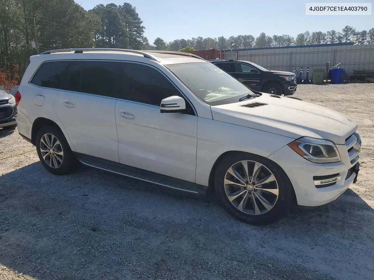 2014 Mercedes-Benz Gl 450 4Matic VIN: 4JGDF7CE1EA403790 Lot: 46918876