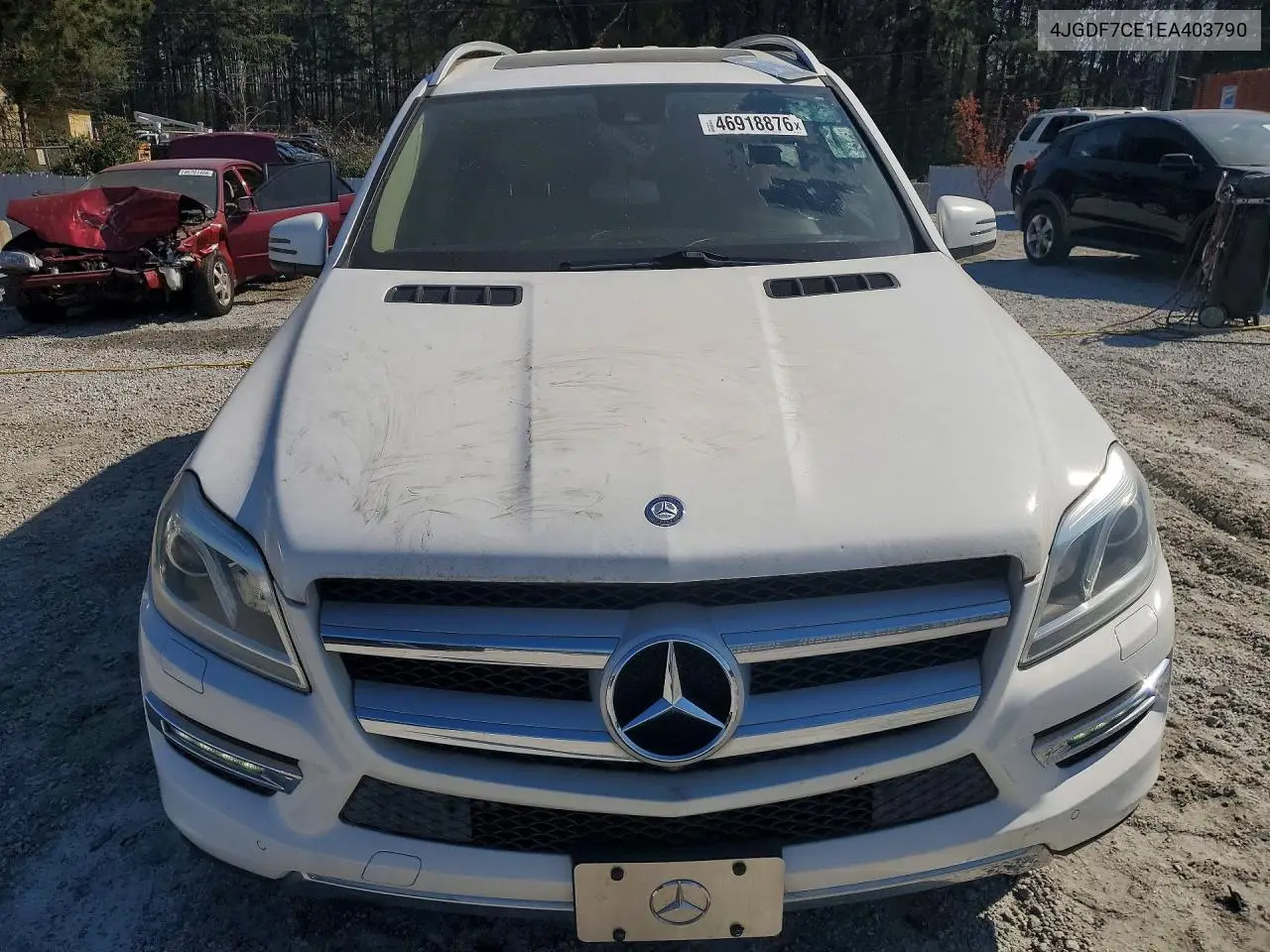 2014 Mercedes-Benz Gl 450 4Matic VIN: 4JGDF7CE1EA403790 Lot: 46918876