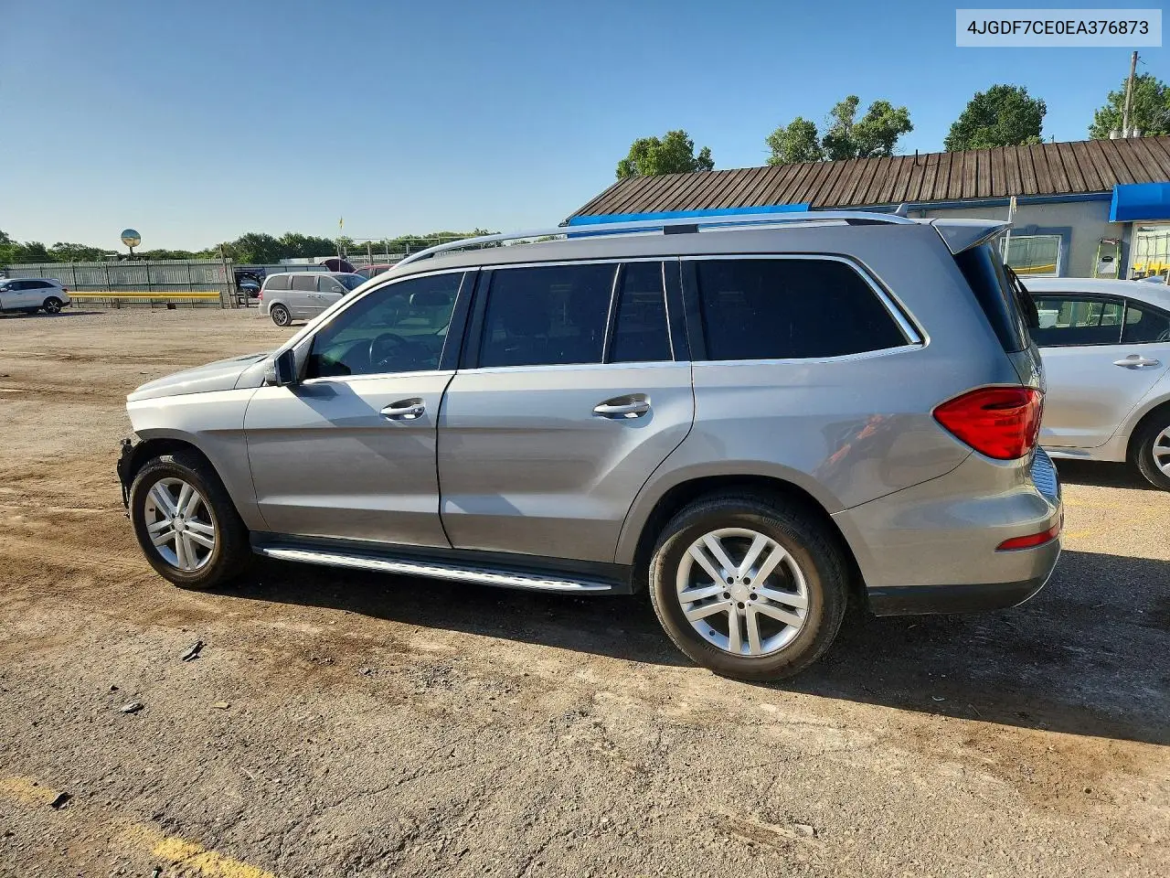 2014 Mercedes-Benz Gl 450 4Matic VIN: 4JGDF7CE0EA376873 Lot: 55854026
