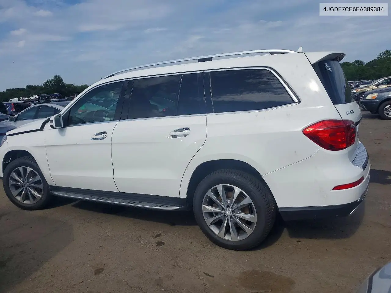 2014 Mercedes-Benz Gl 450 4Matic VIN: 4JGDF7CE6EA389384 Lot: 56339976