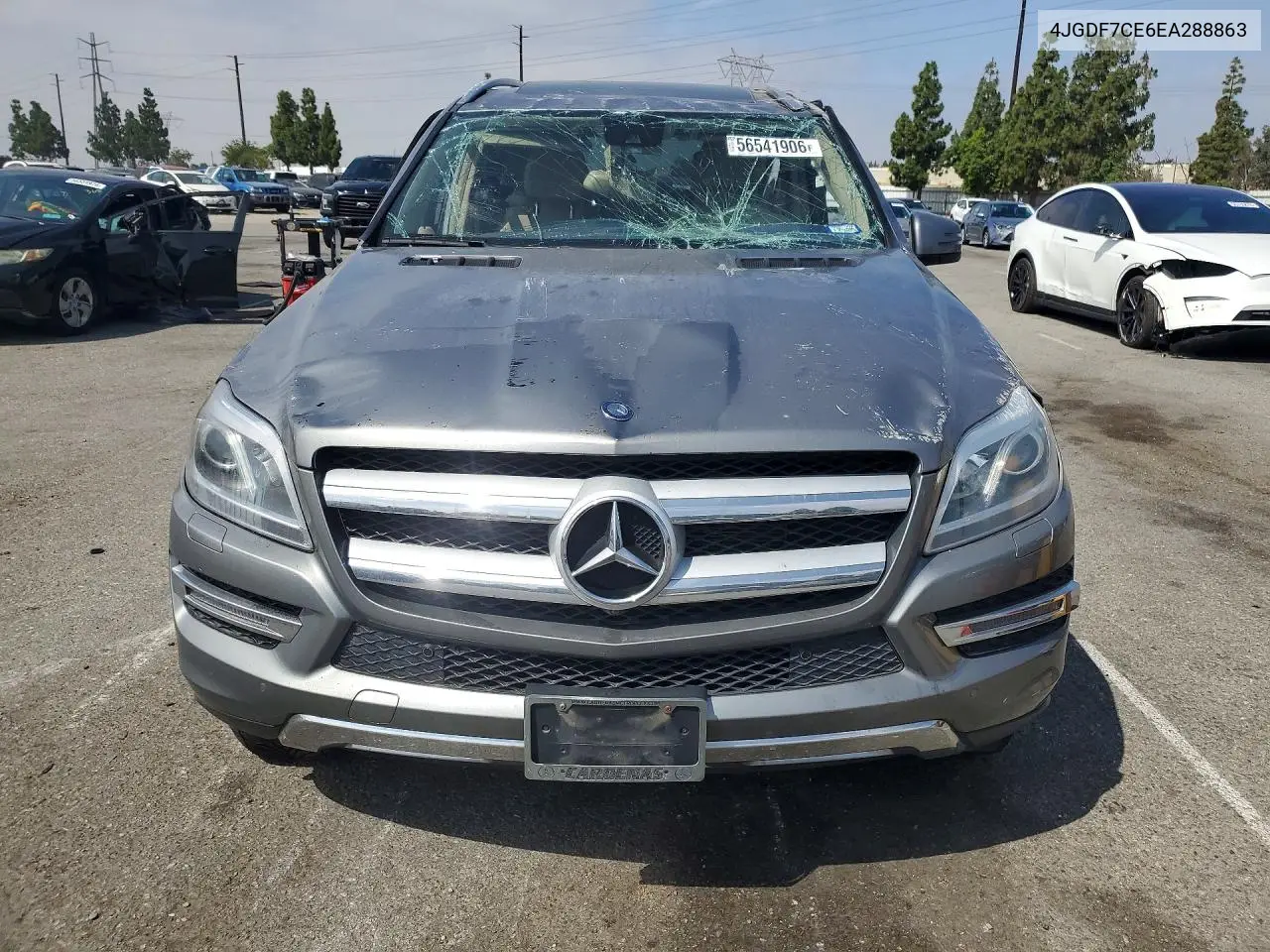2014 Mercedes-Benz Gl 450 4Matic VIN: 4JGDF7CE6EA288863 Lot: 56541906