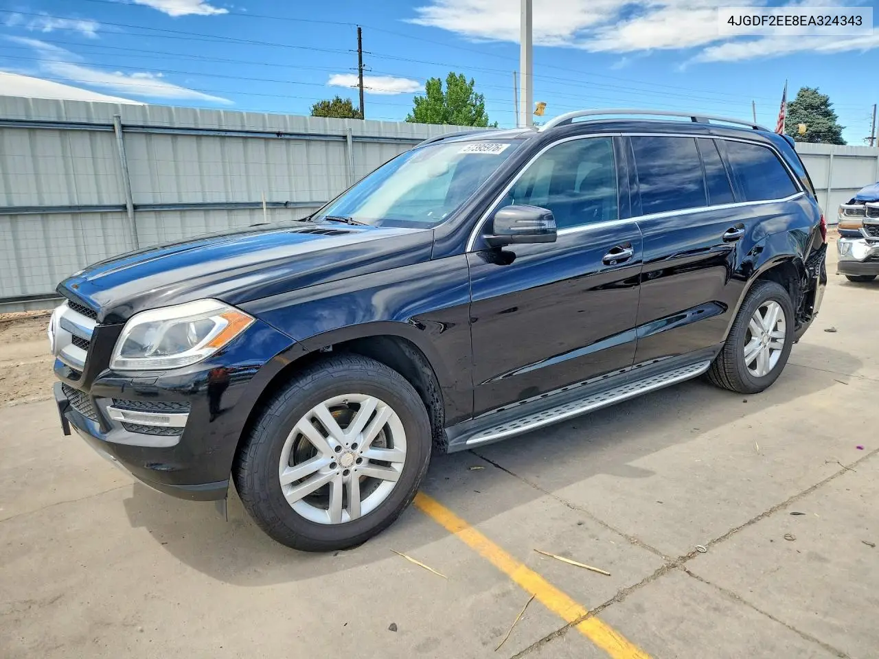 2014 Mercedes-Benz Gl 350 Bluetec VIN: 4JGDF2EE8EA324343 Lot: 57395976