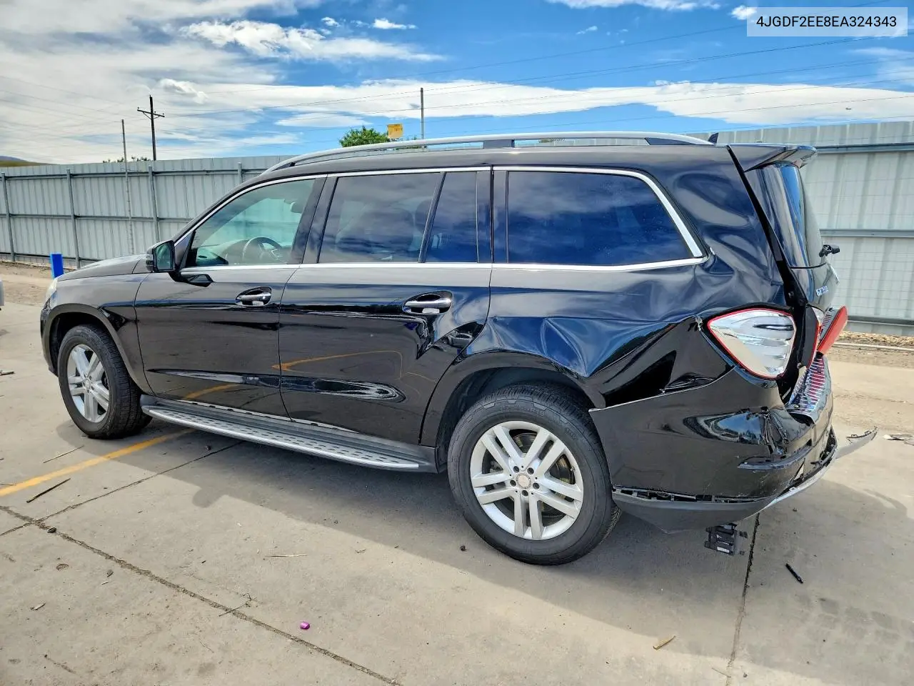 2014 Mercedes-Benz Gl 350 Bluetec VIN: 4JGDF2EE8EA324343 Lot: 57395976