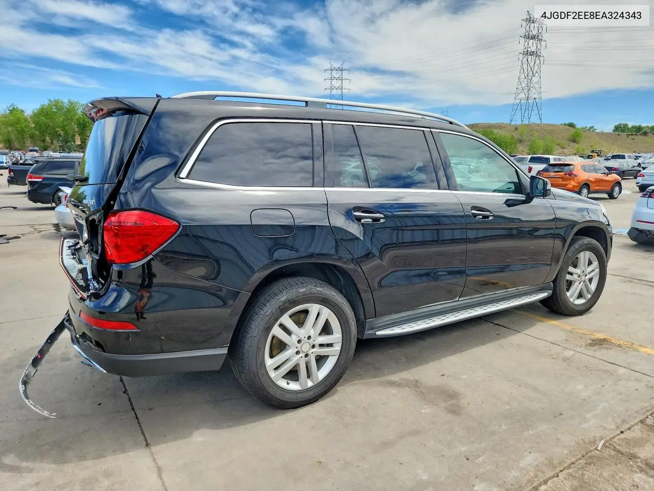 2014 Mercedes-Benz Gl 350 Bluetec VIN: 4JGDF2EE8EA324343 Lot: 57395976