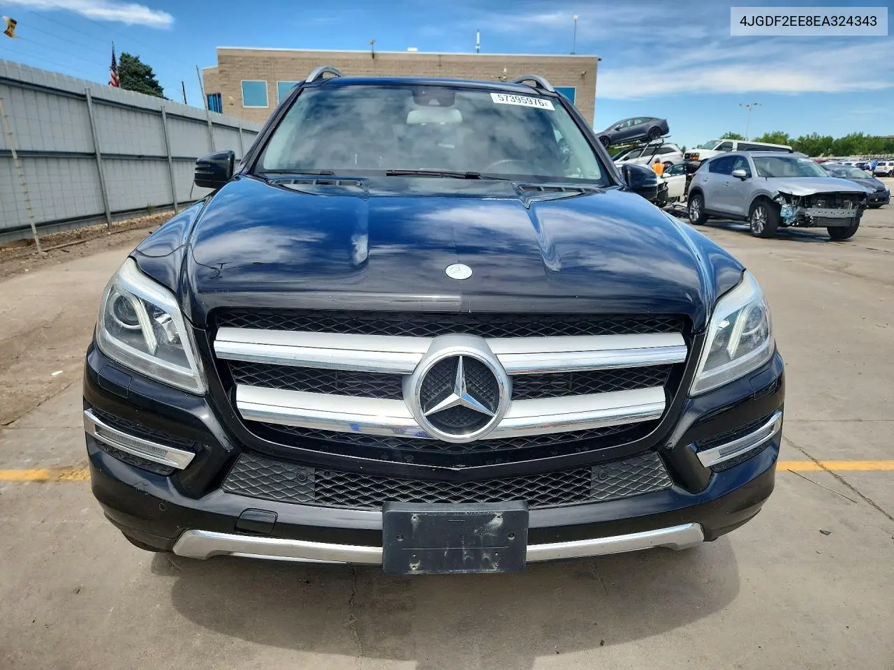 2014 Mercedes-Benz Gl 350 Bluetec VIN: 4JGDF2EE8EA324343 Lot: 57395976