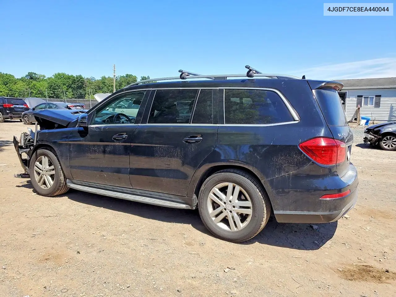 2014 Mercedes-Benz Gl 450 4Matic VIN: 4JGDF7CE8EA440044 Lot: 57649566