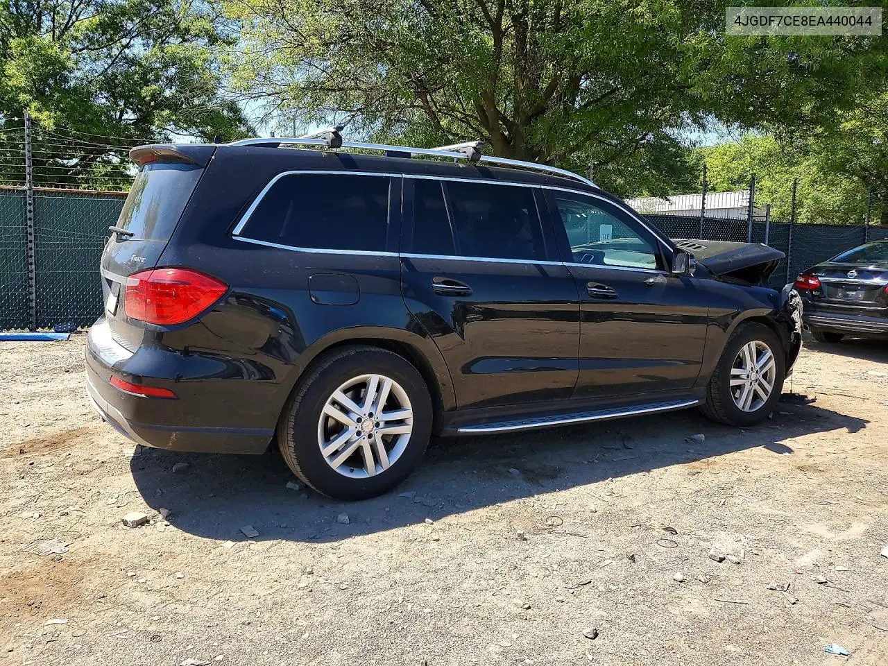 2014 Mercedes-Benz Gl 450 4Matic VIN: 4JGDF7CE8EA440044 Lot: 57649566