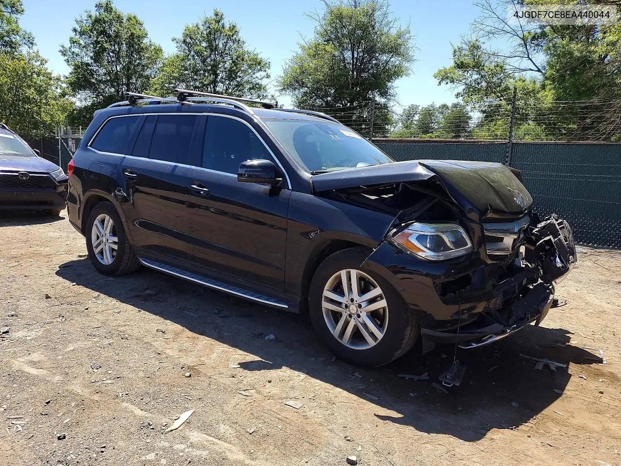 2014 Mercedes-Benz Gl 450 4Matic VIN: 4JGDF7CE8EA440044 Lot: 57649566