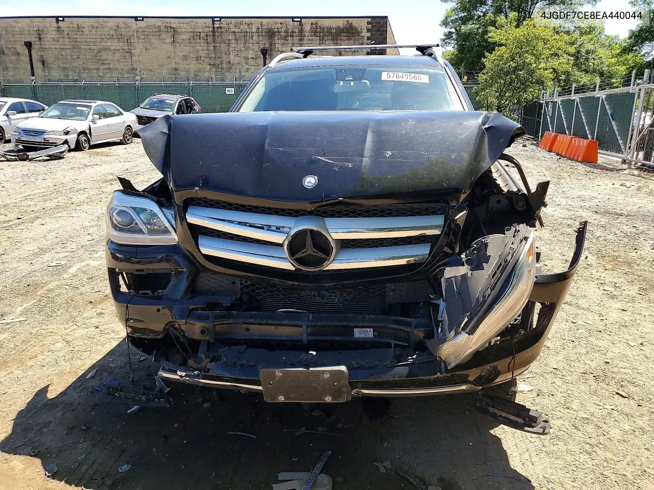 2014 Mercedes-Benz Gl 450 4Matic VIN: 4JGDF7CE8EA440044 Lot: 57649566