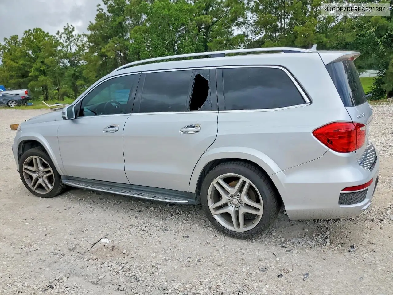 2014 Mercedes-Benz Gl 550 4Matic VIN: 4JGDF7DE9EA321384 Lot: 57894046