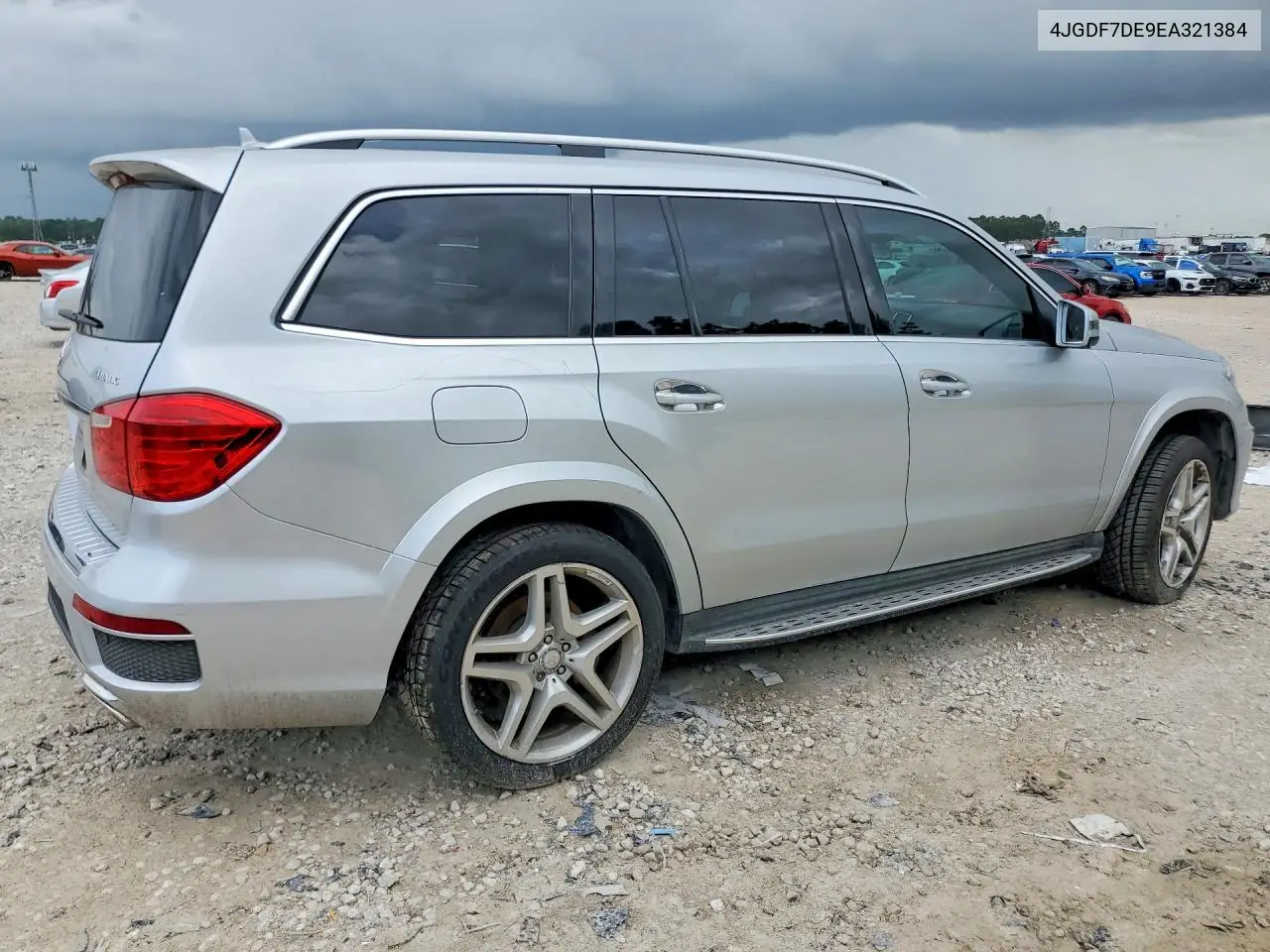 2014 Mercedes-Benz Gl 550 4Matic VIN: 4JGDF7DE9EA321384 Lot: 57894046