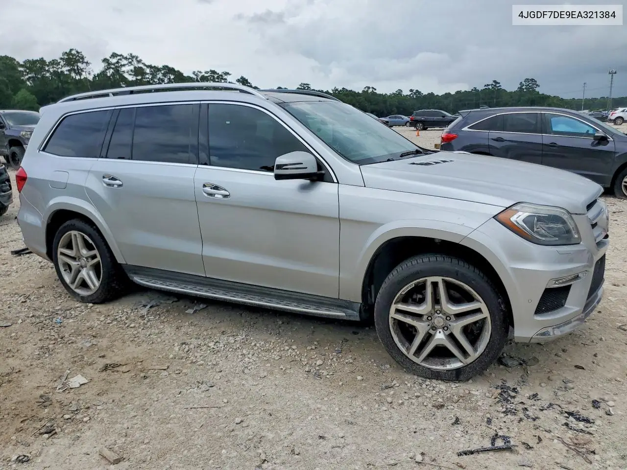 2014 Mercedes-Benz Gl 550 4Matic VIN: 4JGDF7DE9EA321384 Lot: 57894046