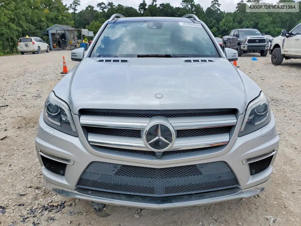 2014 Mercedes-Benz Gl 550 4Matic VIN: 4JGDF7DE9EA321384 Lot: 57894046