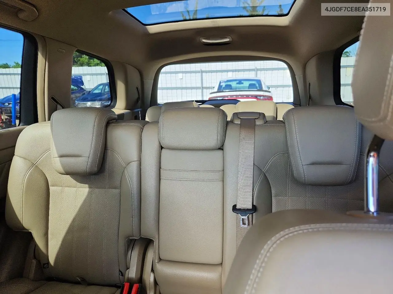 2014 Mercedes-Benz Gl 450 4Matic VIN: 4JGDF7CE8EA351719 Lot: 58145586