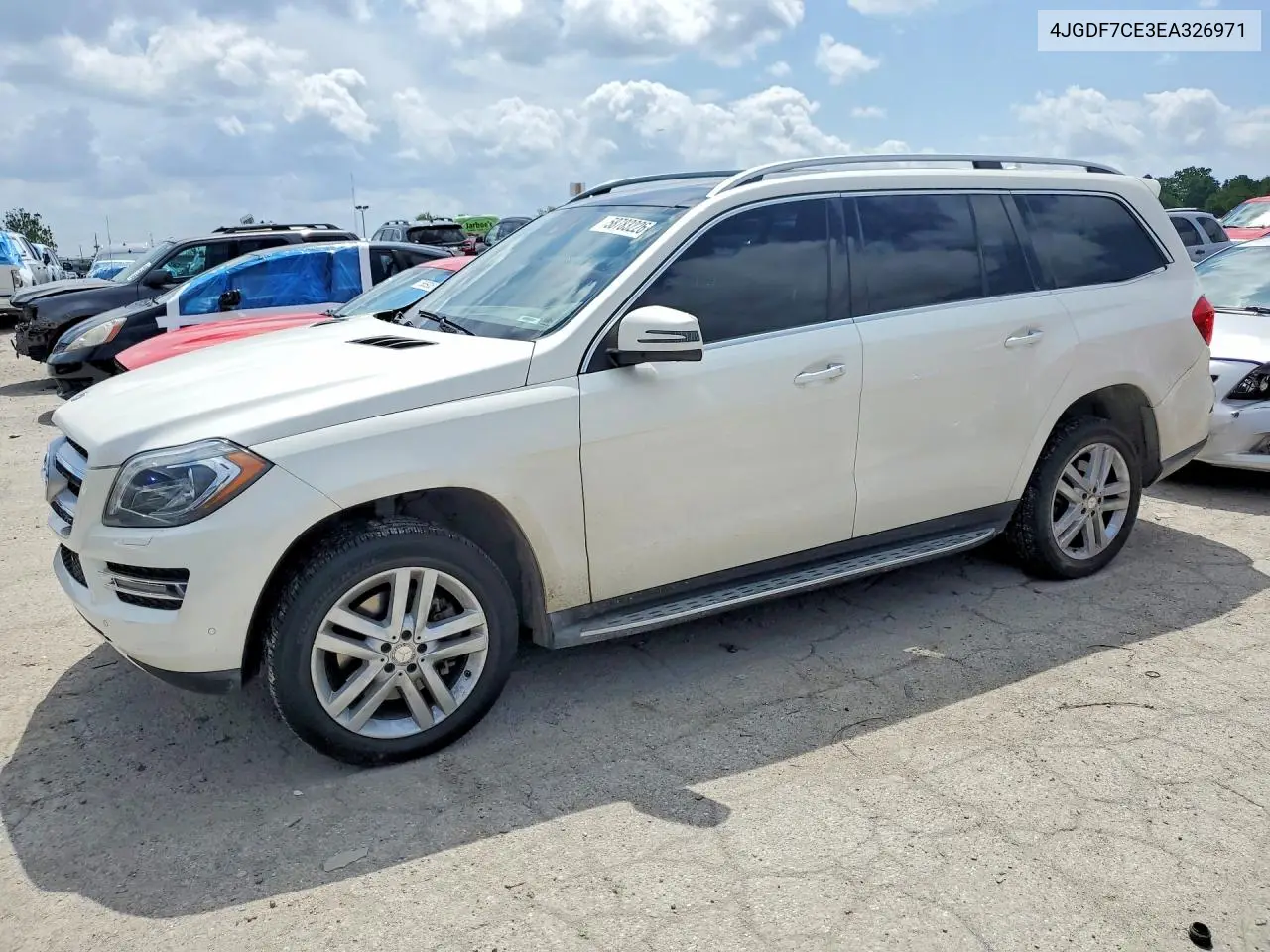 2014 Mercedes-Benz Gl 450 4Matic VIN: 4JGDF7CE3EA326971 Lot: 58783226