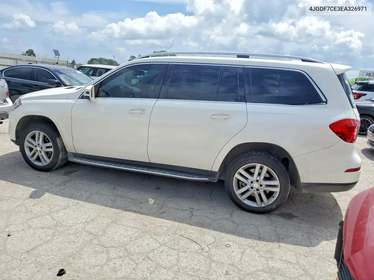 2014 Mercedes-Benz Gl 450 4Matic VIN: 4JGDF7CE3EA326971 Lot: 58783226