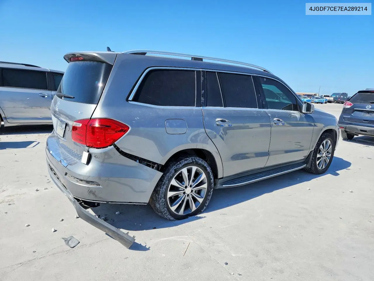 2014 Mercedes-Benz Gl 450 4Matic VIN: 4JGDF7CE7EA289214 Lot: 60149826