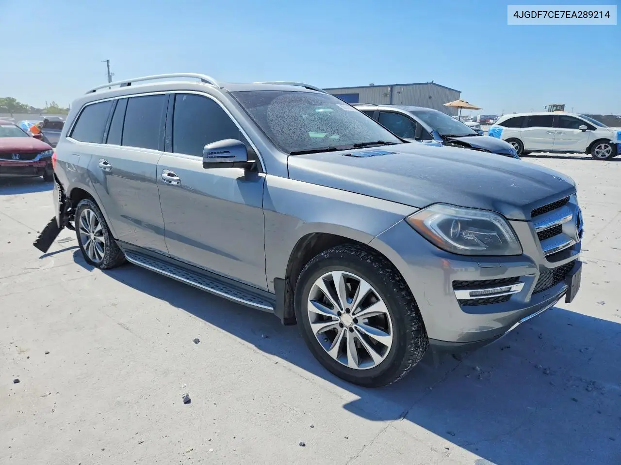 2014 Mercedes-Benz Gl 450 4Matic VIN: 4JGDF7CE7EA289214 Lot: 60149826