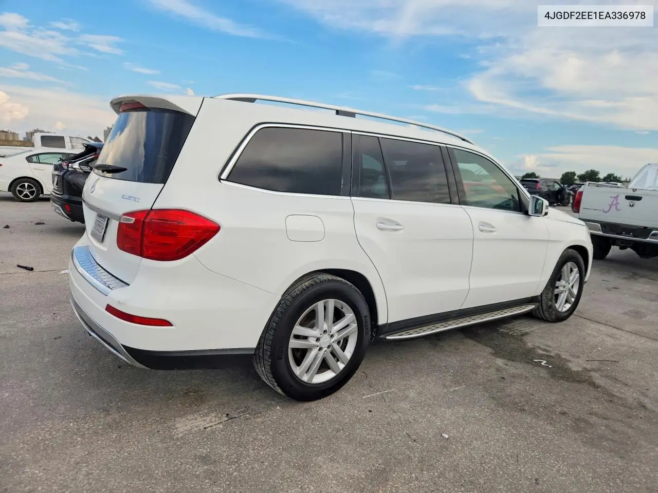 2014 Mercedes-Benz Gl 350 Bluetec VIN: 4JGDF2EE1EA336978 Lot: 60176336