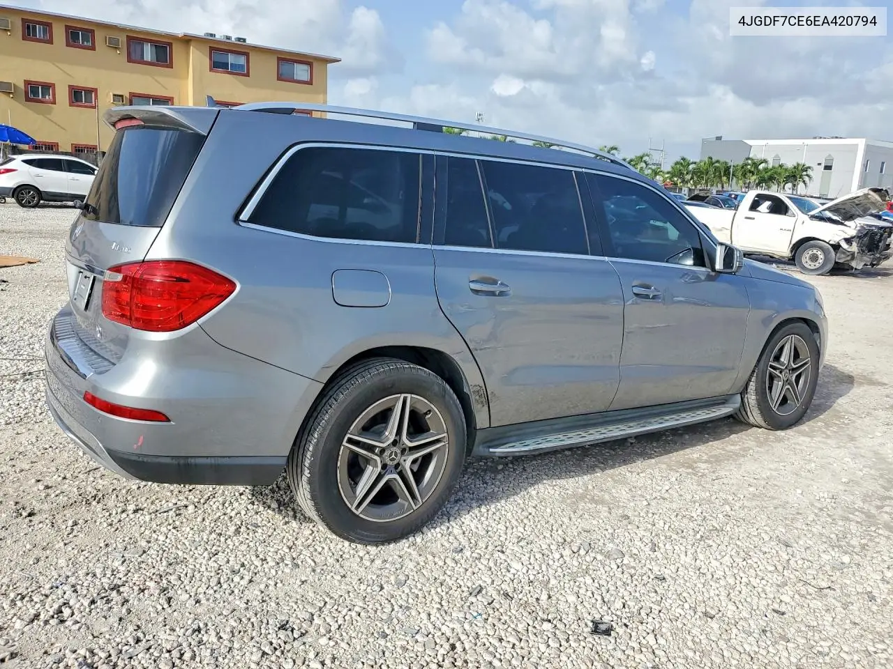 2014 Mercedes-Benz Gl 450 4Matic VIN: 4JGDF7CE6EA420794 Lot: 60188676