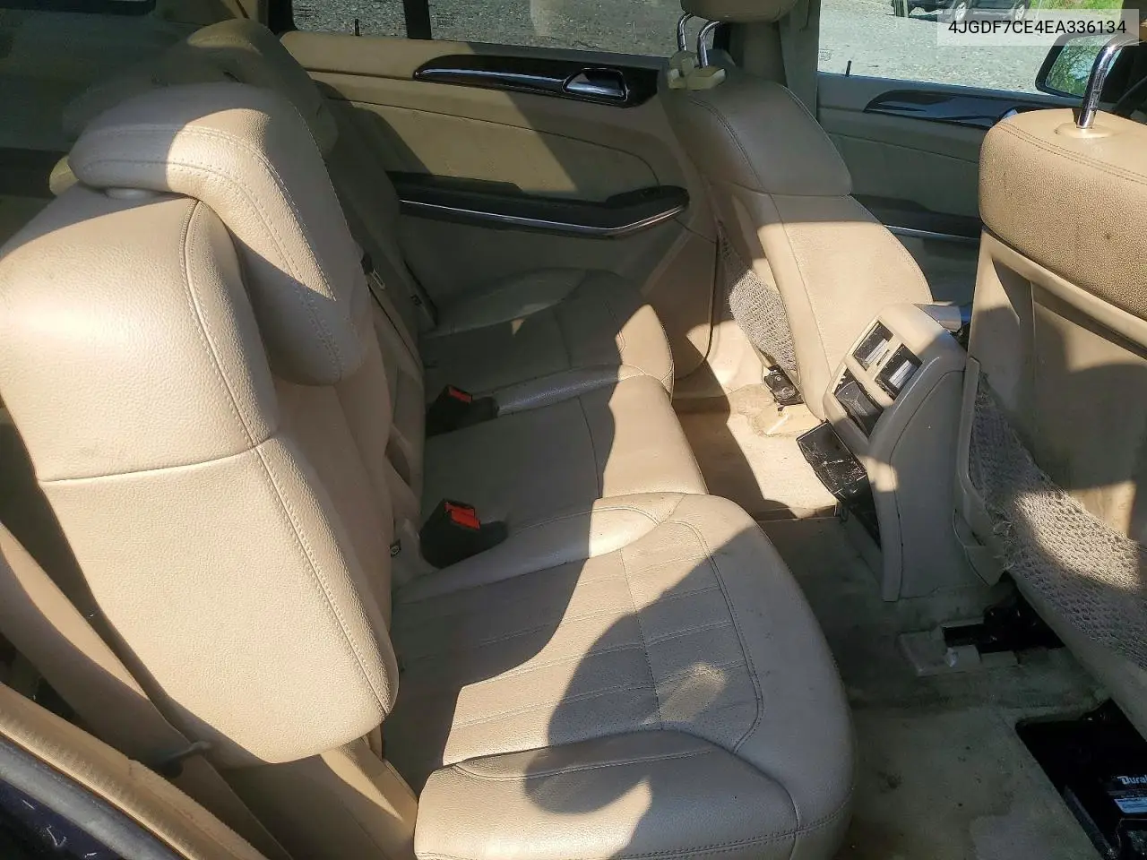 2014 Mercedes-Benz Gl 450 4Matic VIN: 4JGDF7CE4EA336134 Lot: 60808996