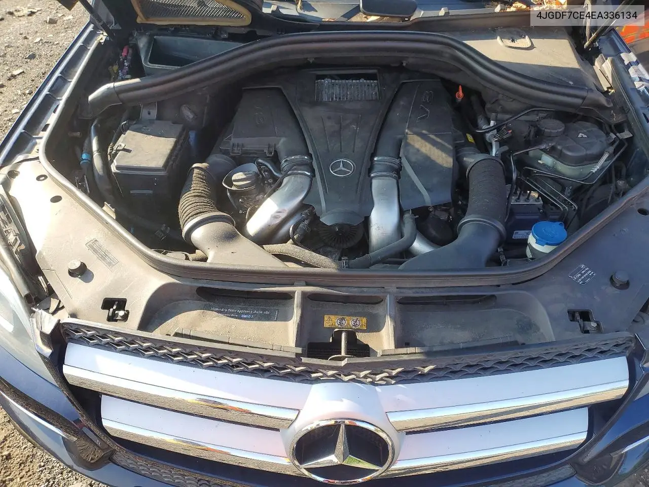 2014 Mercedes-Benz Gl 450 4Matic VIN: 4JGDF7CE4EA336134 Lot: 60808996