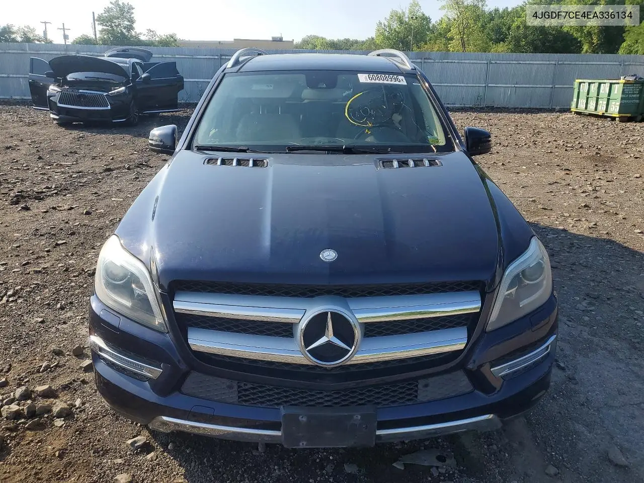 2014 Mercedes-Benz Gl 450 4Matic VIN: 4JGDF7CE4EA336134 Lot: 60808996