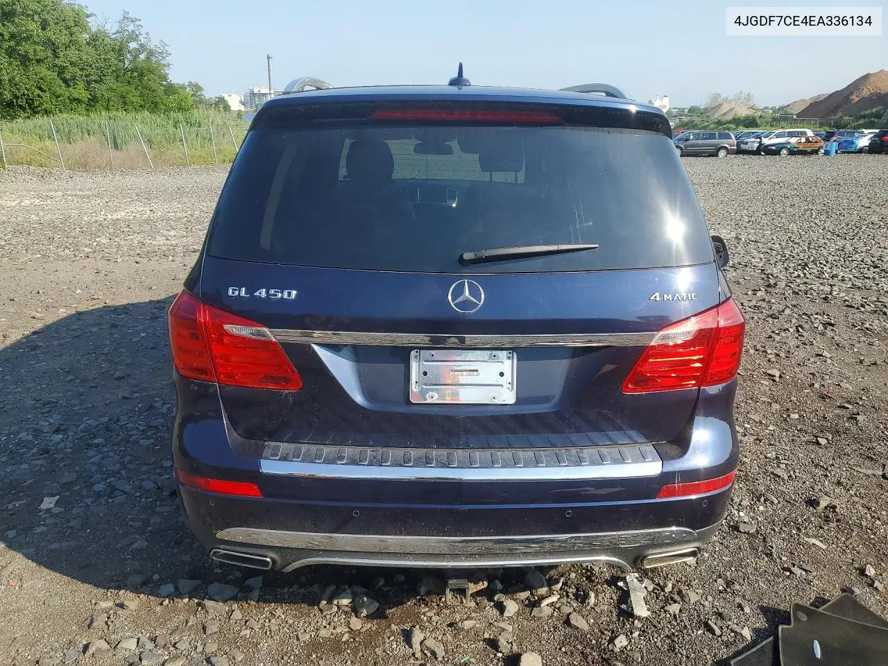 2014 Mercedes-Benz Gl 450 4Matic VIN: 4JGDF7CE4EA336134 Lot: 60808996