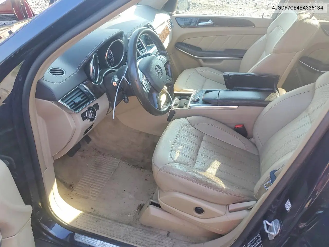 2014 Mercedes-Benz Gl 450 4Matic VIN: 4JGDF7CE4EA336134 Lot: 60808996