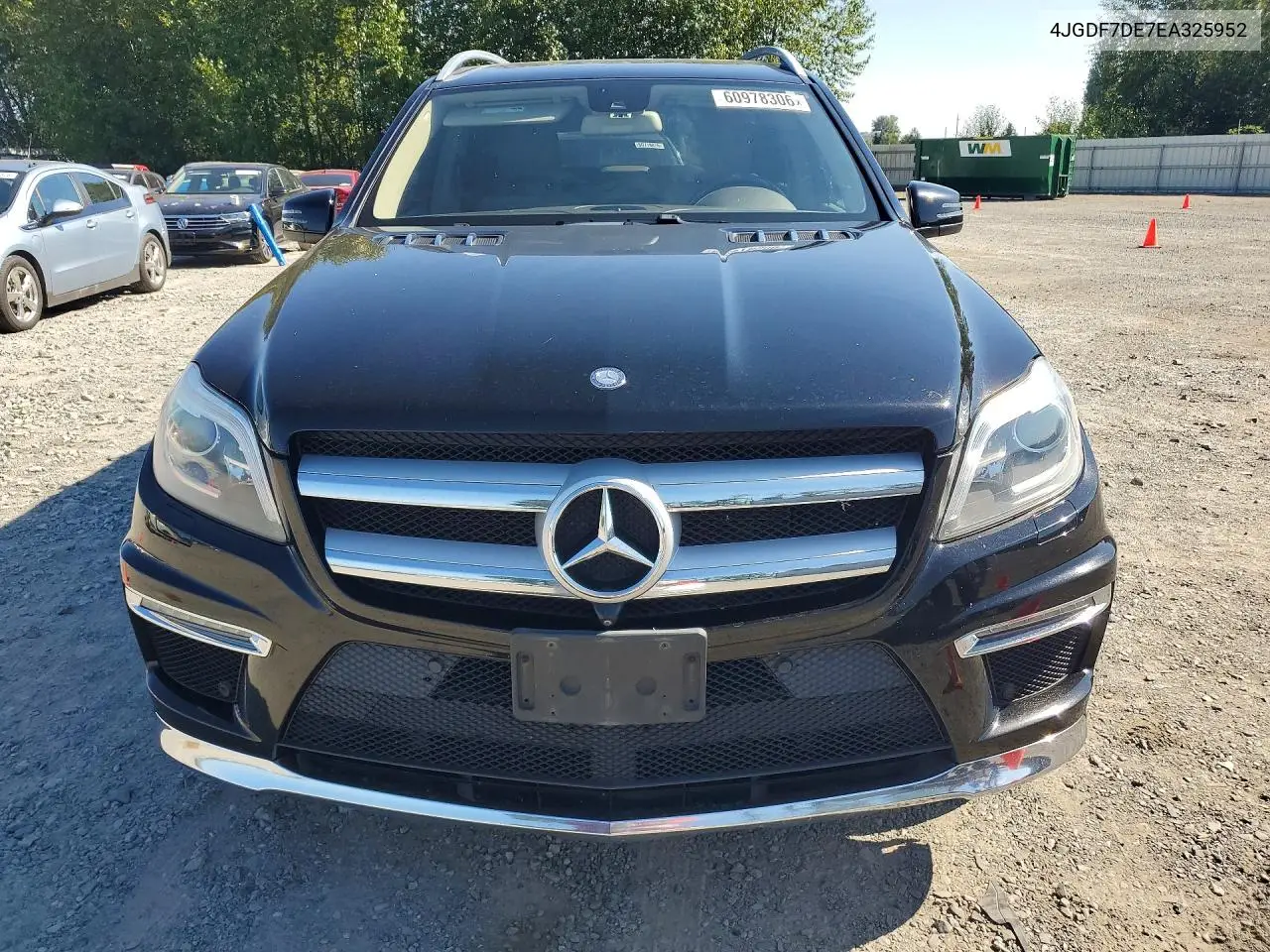 2014 Mercedes-Benz Gl 550 4Matic VIN: 4JGDF7DE7EA325952 Lot: 60978306