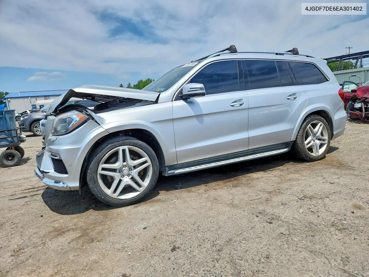 2014 Mercedes-Benz Gl 550 4Matic VIN: 4JGDF7DE6EA301402 Lot: 61347366