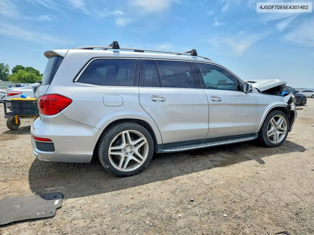 2014 Mercedes-Benz Gl 550 4Matic VIN: 4JGDF7DE6EA301402 Lot: 61347366