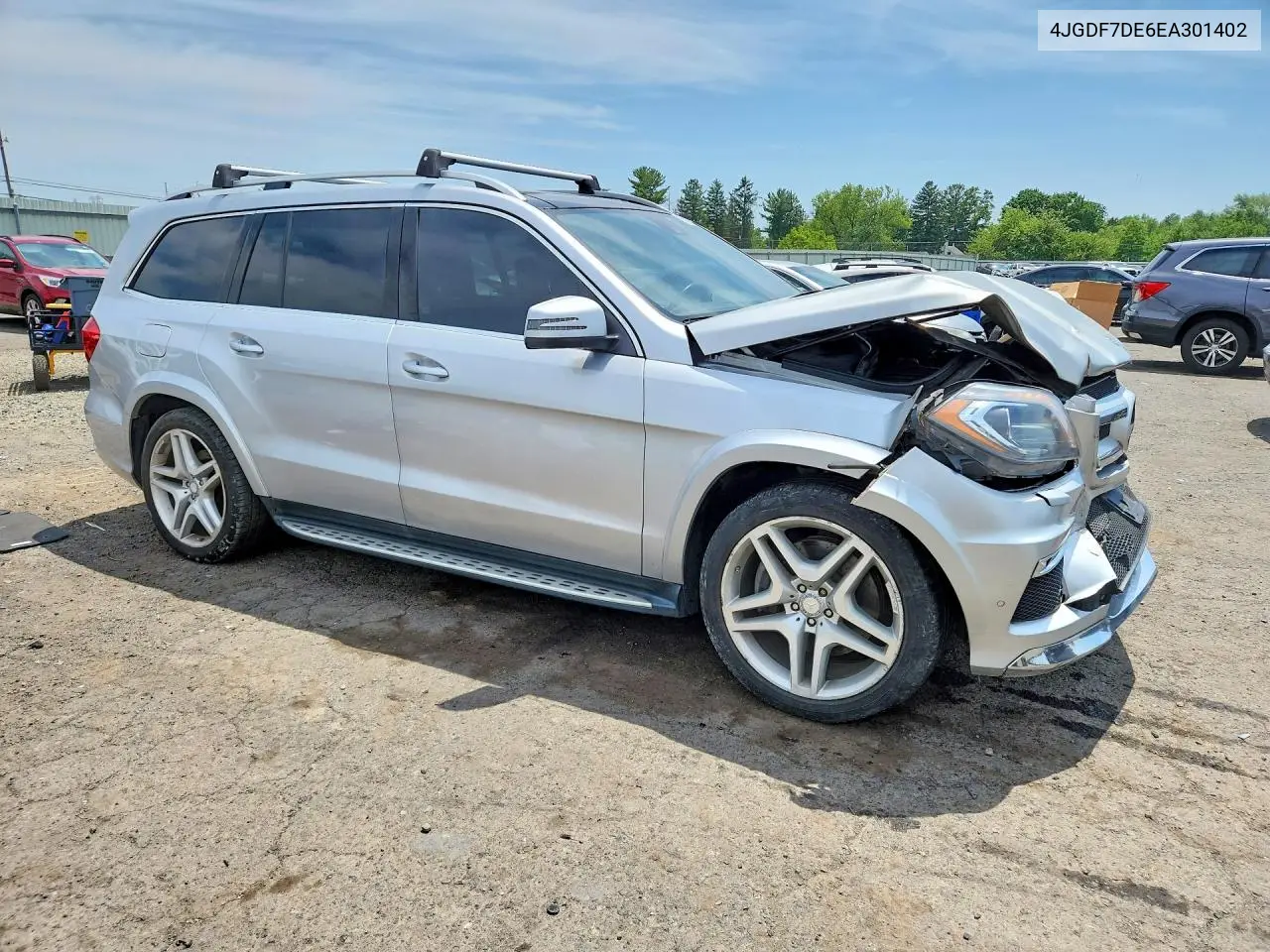 2014 Mercedes-Benz Gl 550 4Matic VIN: 4JGDF7DE6EA301402 Lot: 61347366