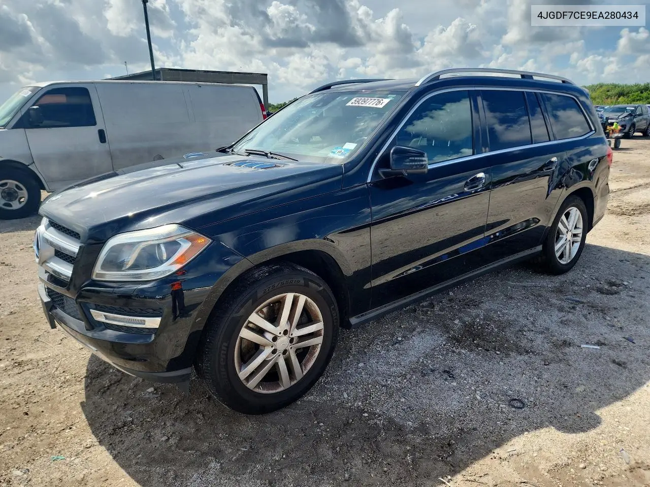2014 Mercedes-Benz Gl 450 4Matic VIN: 4JGDF7CE9EA280434 Lot: 62117366