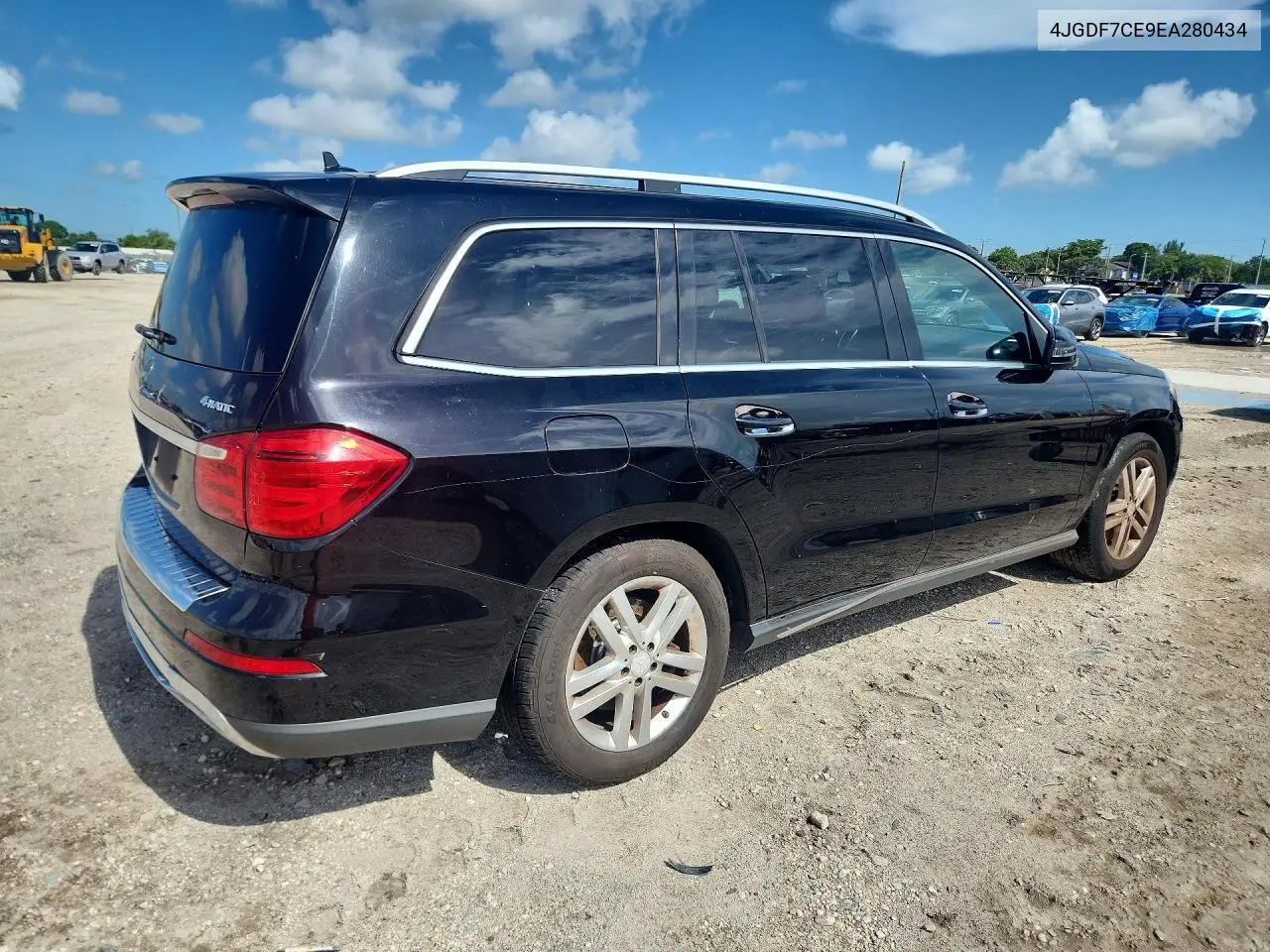 2014 Mercedes-Benz Gl 450 4Matic VIN: 4JGDF7CE9EA280434 Lot: 62117366