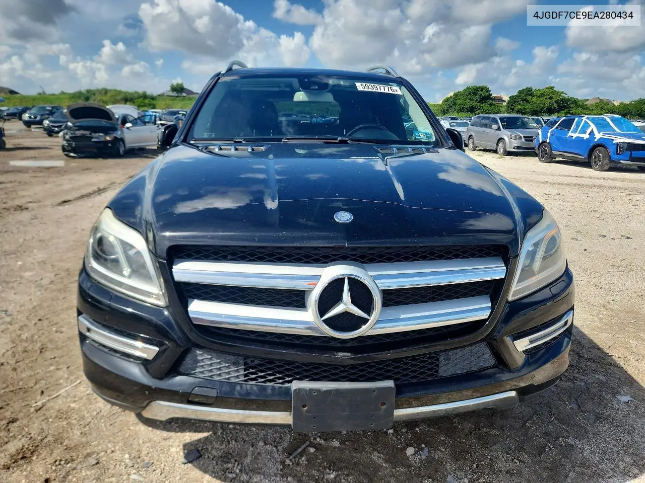 2014 Mercedes-Benz Gl 450 4Matic VIN: 4JGDF7CE9EA280434 Lot: 62117366