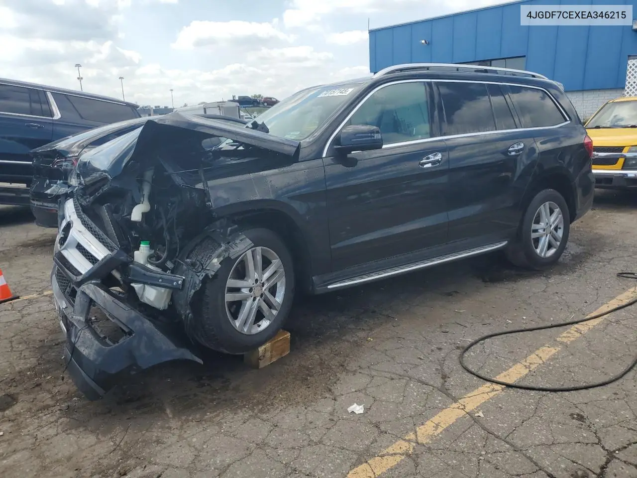 4JGDF7CEXEA346215 2014 Mercedes-Benz Gl 450 4Matic