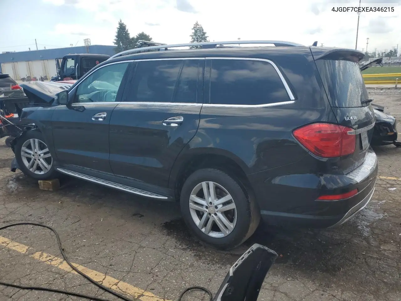 4JGDF7CEXEA346215 2014 Mercedes-Benz Gl 450 4Matic