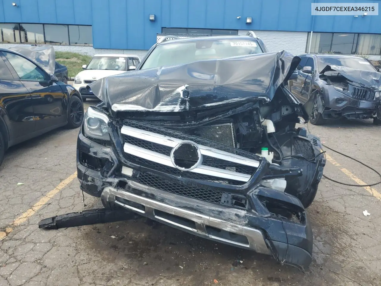 4JGDF7CEXEA346215 2014 Mercedes-Benz Gl 450 4Matic