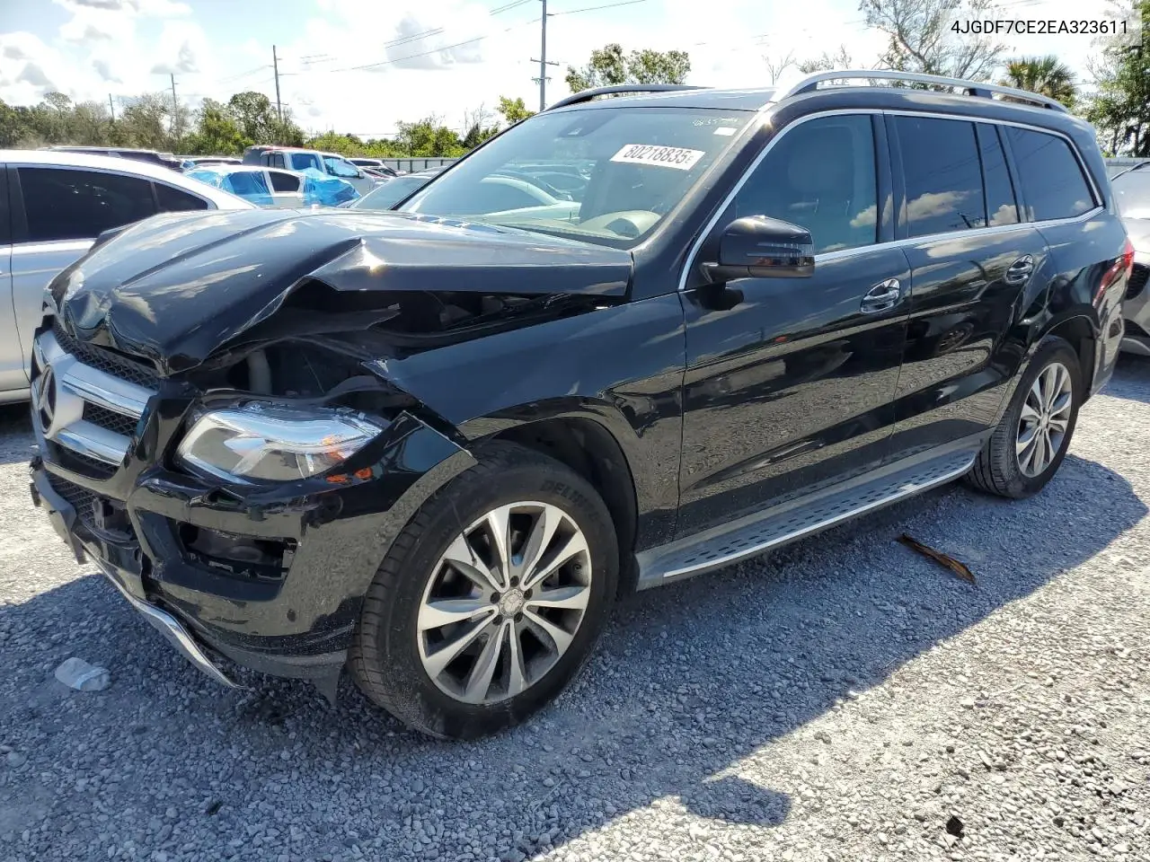 4JGDF7CE2EA323611 2014 Mercedes-Benz Gl 450 4Matic