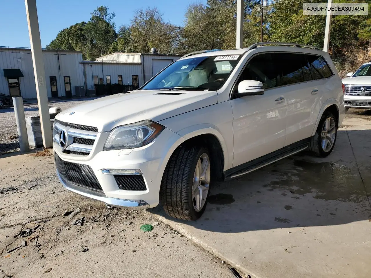 4JGDF7DE0EA309494 2014 Mercedes-Benz Gl 550 4Matic