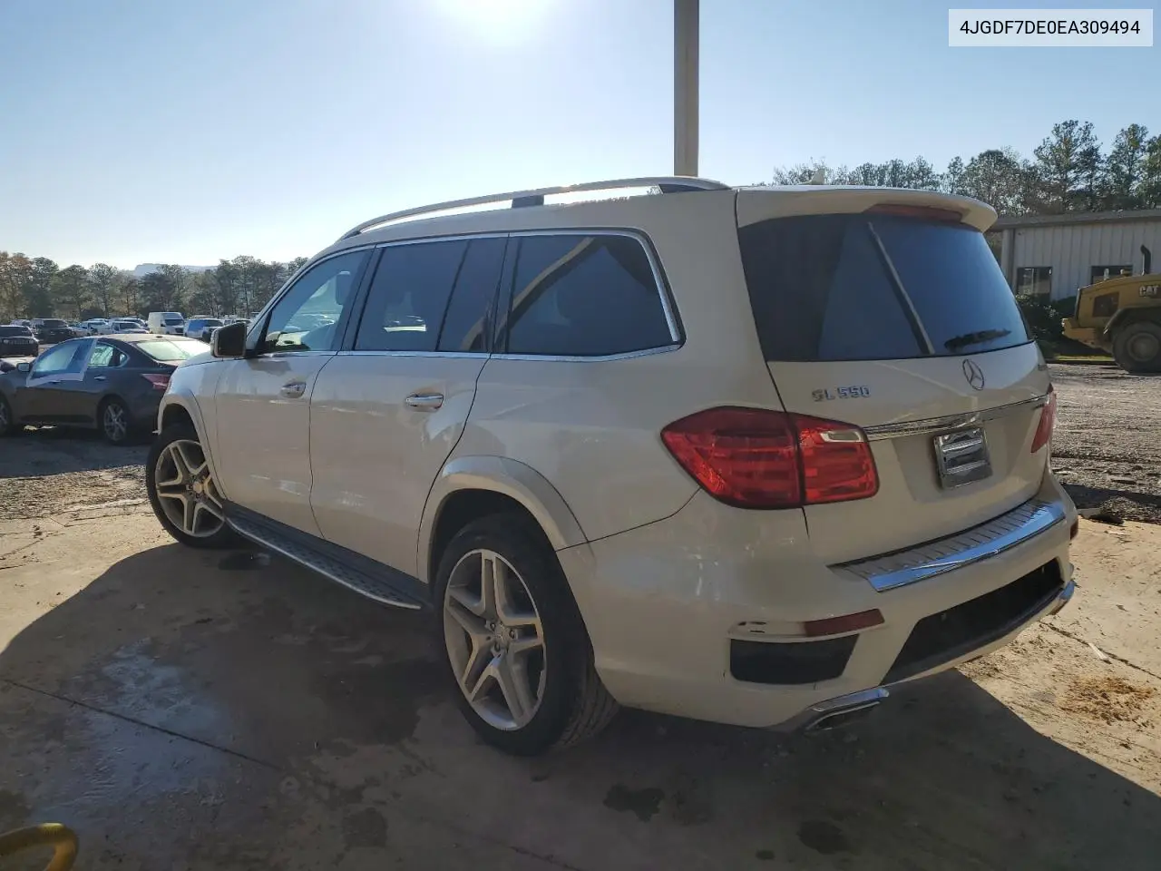 4JGDF7DE0EA309494 2014 Mercedes-Benz Gl 550 4Matic