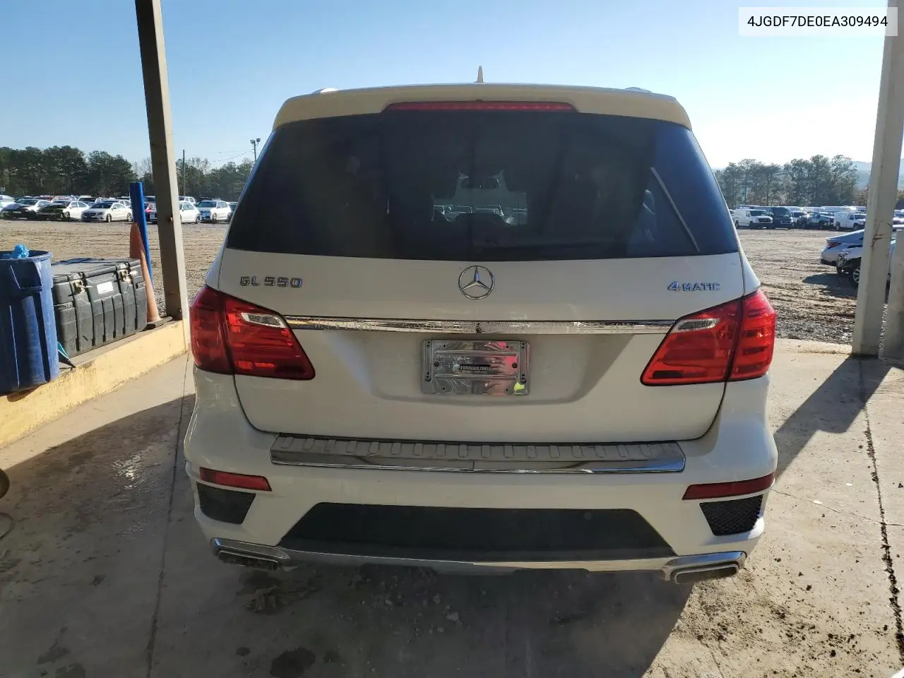 4JGDF7DE0EA309494 2014 Mercedes-Benz Gl 550 4Matic