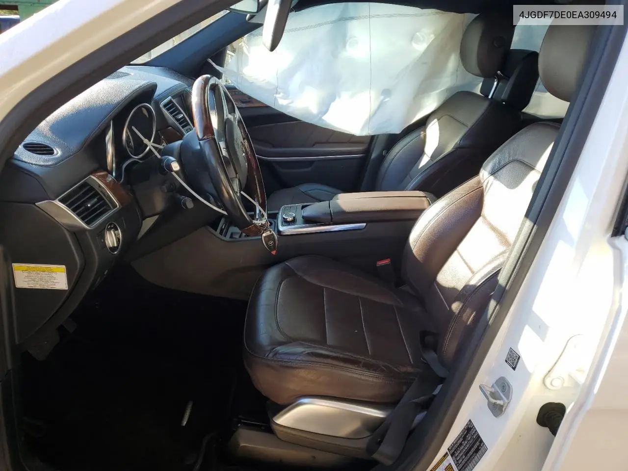 4JGDF7DE0EA309494 2014 Mercedes-Benz Gl 550 4Matic
