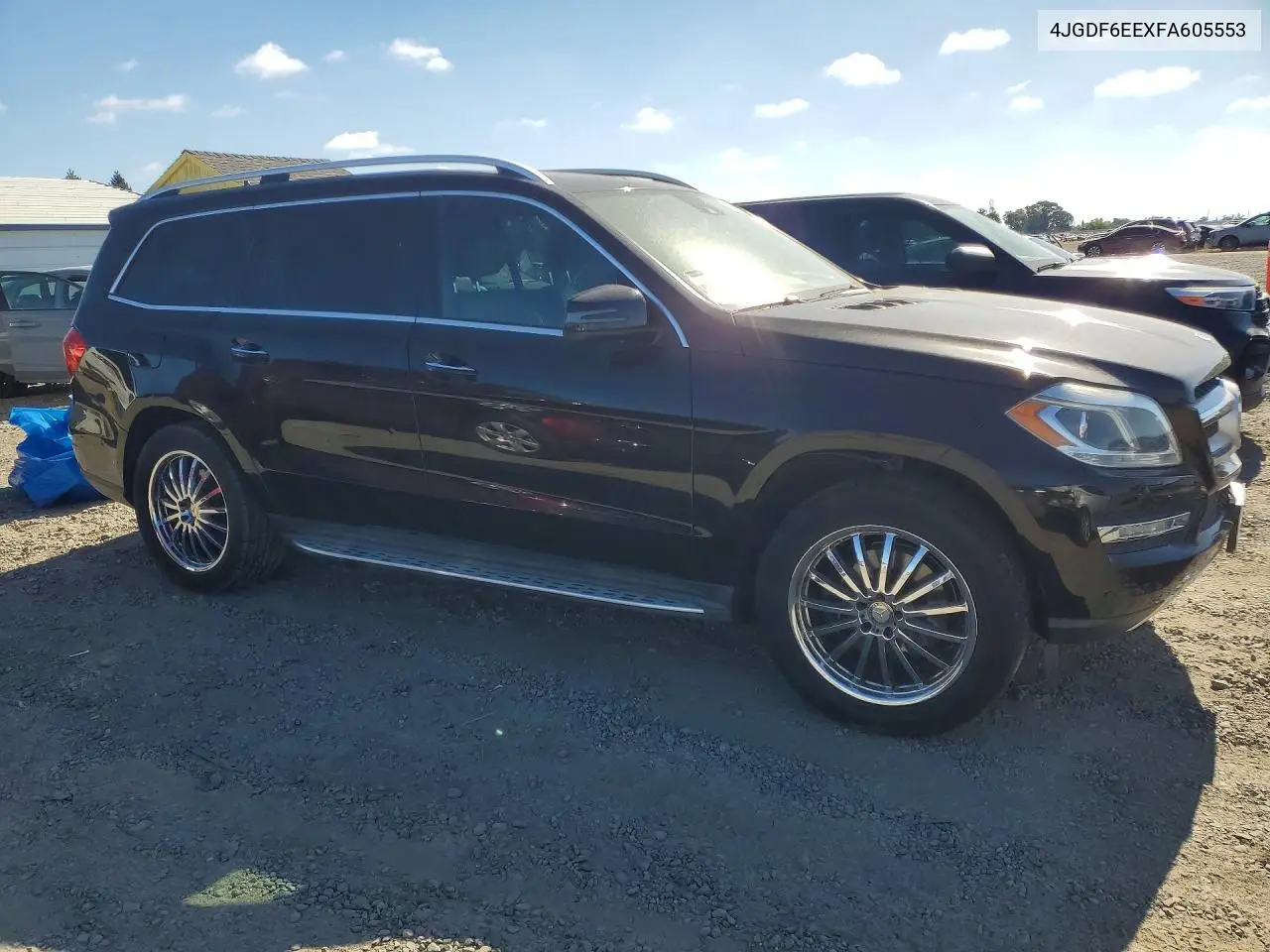 2015 Mercedes-Benz Gl 450 4Matic VIN: 4JGDF6EEXFA605553 Lot: 55192636