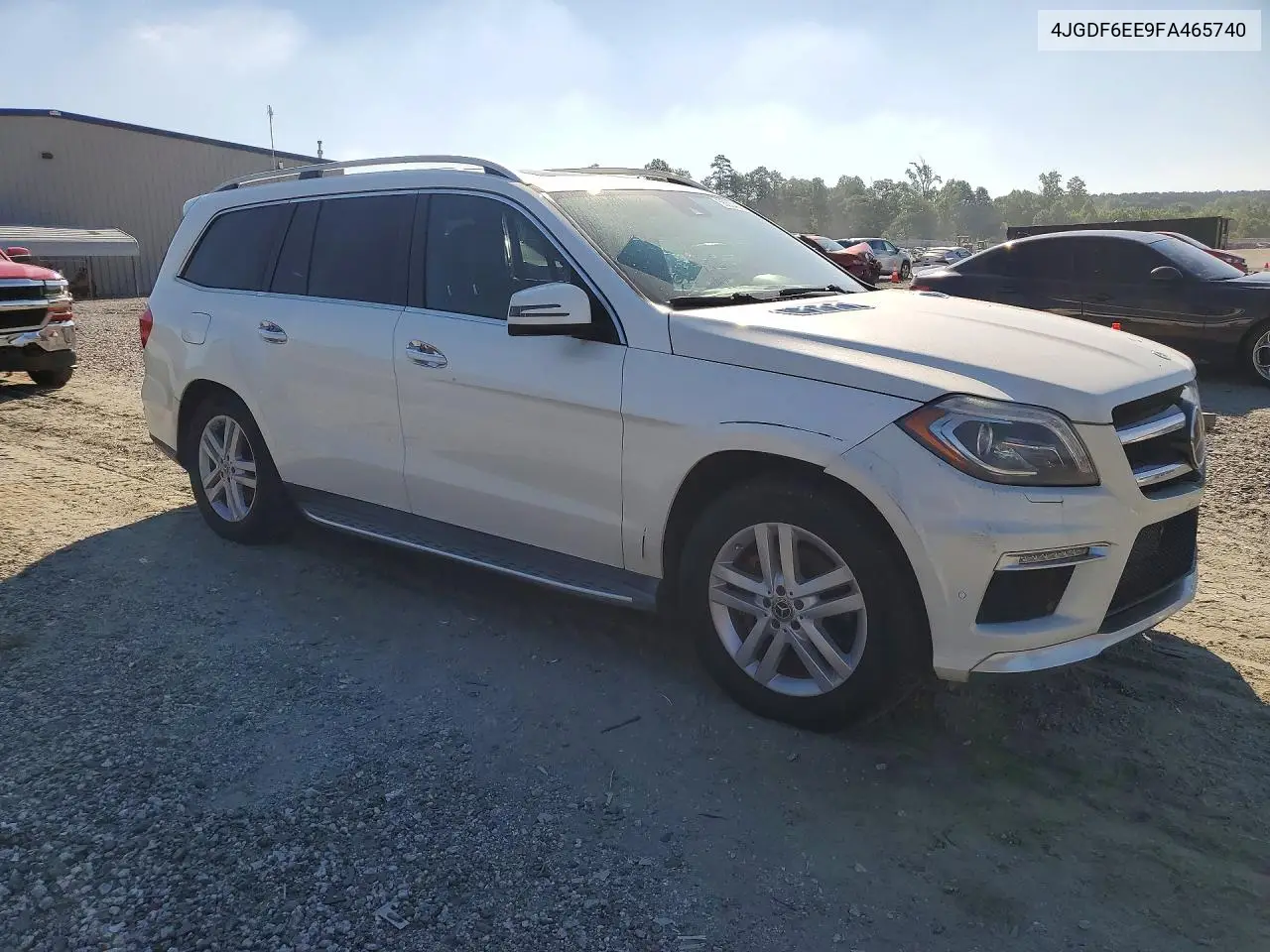 2015 Mercedes-Benz Gl 450 4Matic VIN: 4JGDF6EE9FA465740 Lot: 56634026