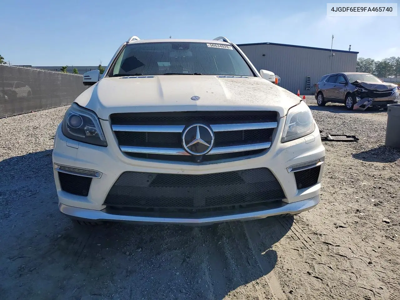 2015 Mercedes-Benz Gl 450 4Matic VIN: 4JGDF6EE9FA465740 Lot: 56634026