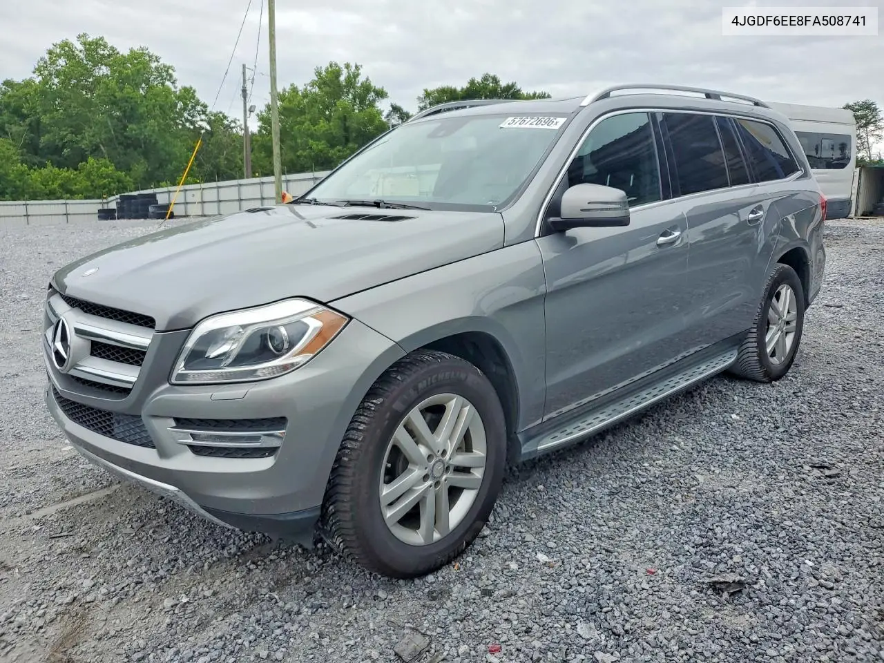 2015 Mercedes-Benz Gl 450 4Matic VIN: 4JGDF6EE8FA508741 Lot: 57672696