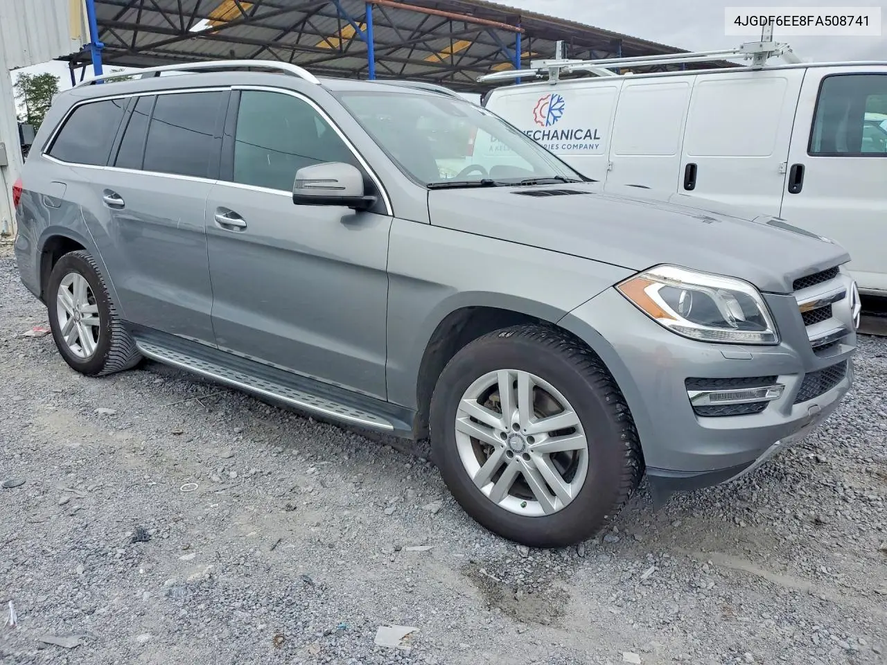 2015 Mercedes-Benz Gl 450 4Matic VIN: 4JGDF6EE8FA508741 Lot: 57672696