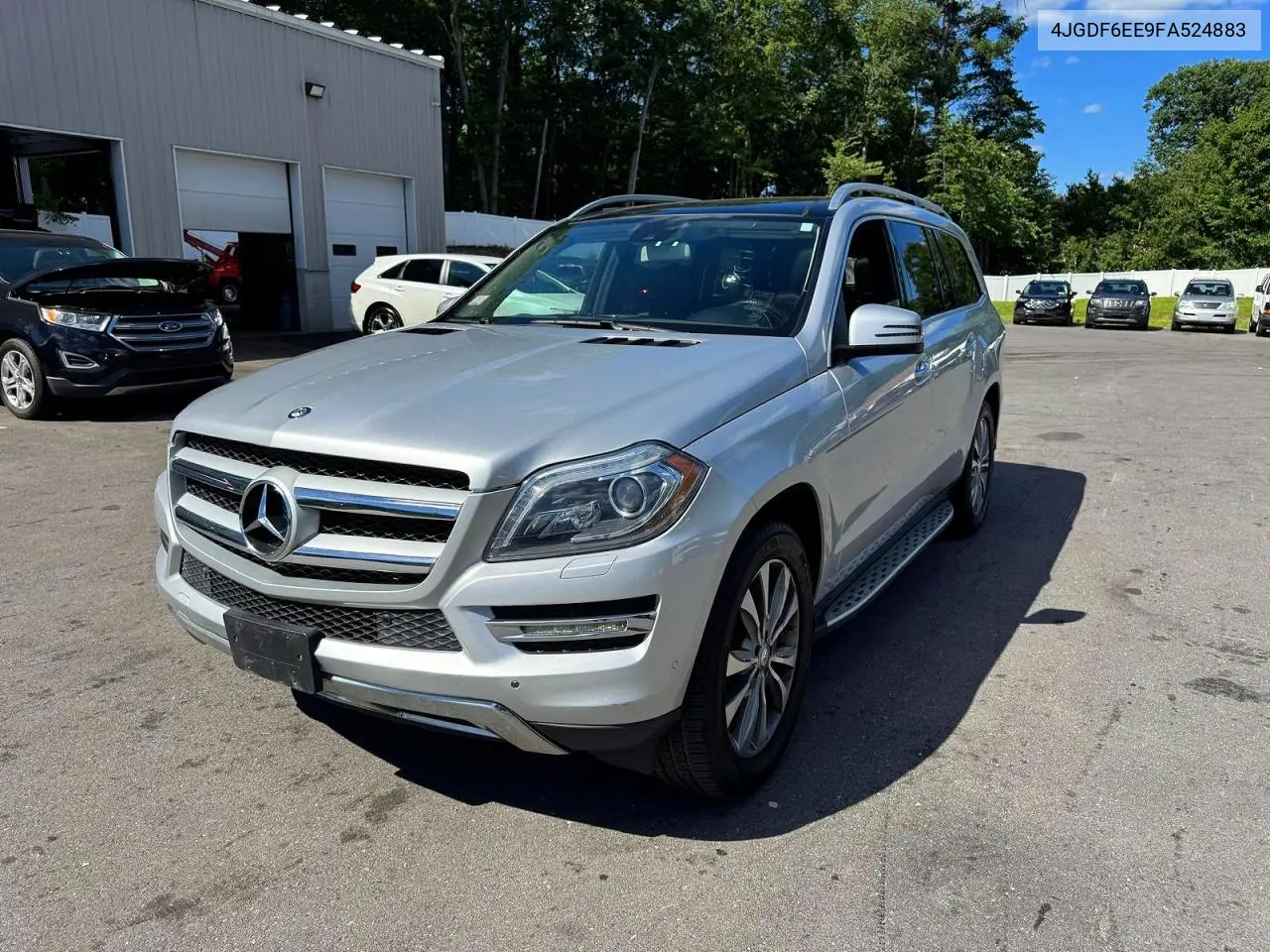 2015 Mercedes-Benz Gl 450 4Matic VIN: 4JGDF6EE9FA524883 Lot: 57951186